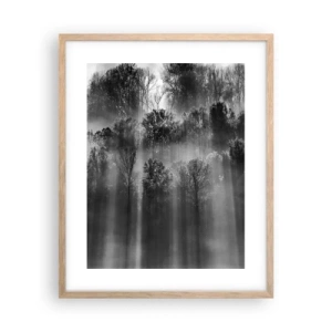 Affisch i ram av ljusek - I ljusstrålar - 40x50 cm