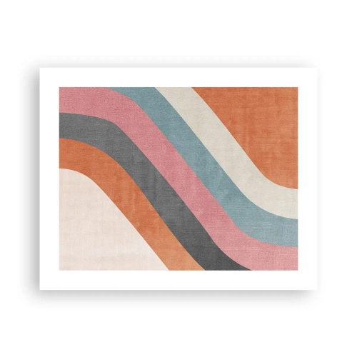 Affisch - Diagonal komposition - rörelse - 50x40 cm