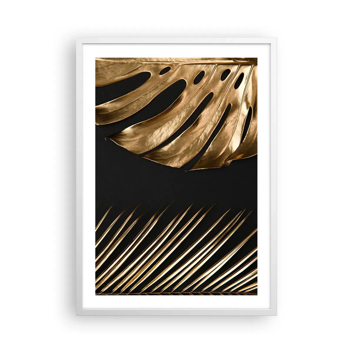 Affisch i vit ram - Olika men lika dyra - 50x70 cm