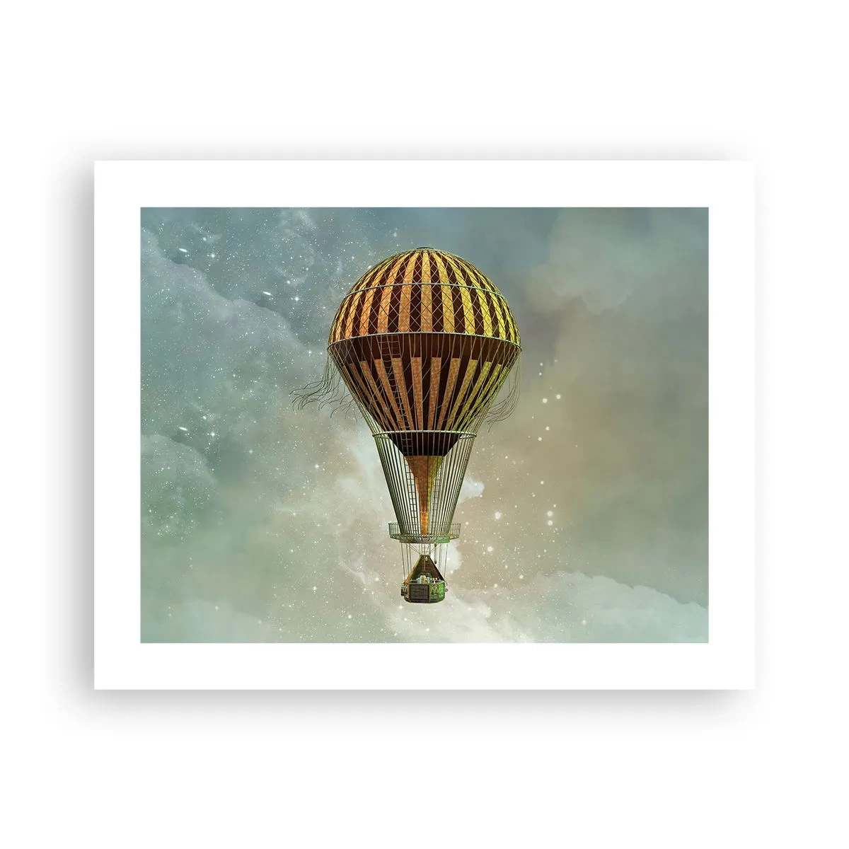 Affisch - Banbrytande flygningar - 50x40 cm