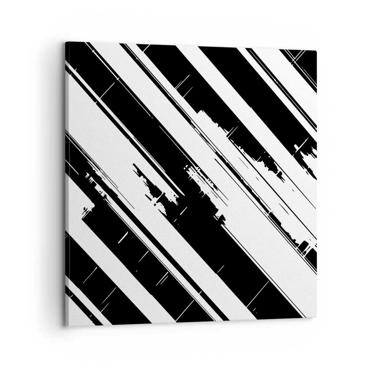 Canvastavla - Bild på duk - Intensiv och dynamisk komposition - 60x60 cm