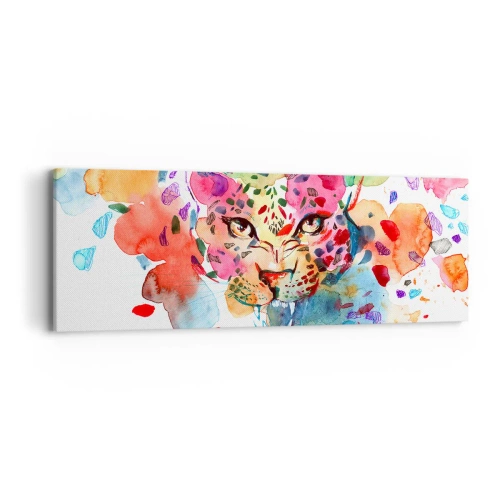 Canvastavla - Bild på duk - Skönheten och odjuret - 90x30 cm