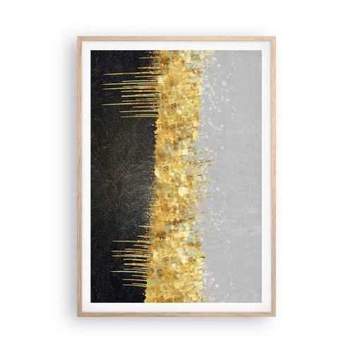 Affisch i ram av ljusek - Inåt och uppåt - 70x100 cm