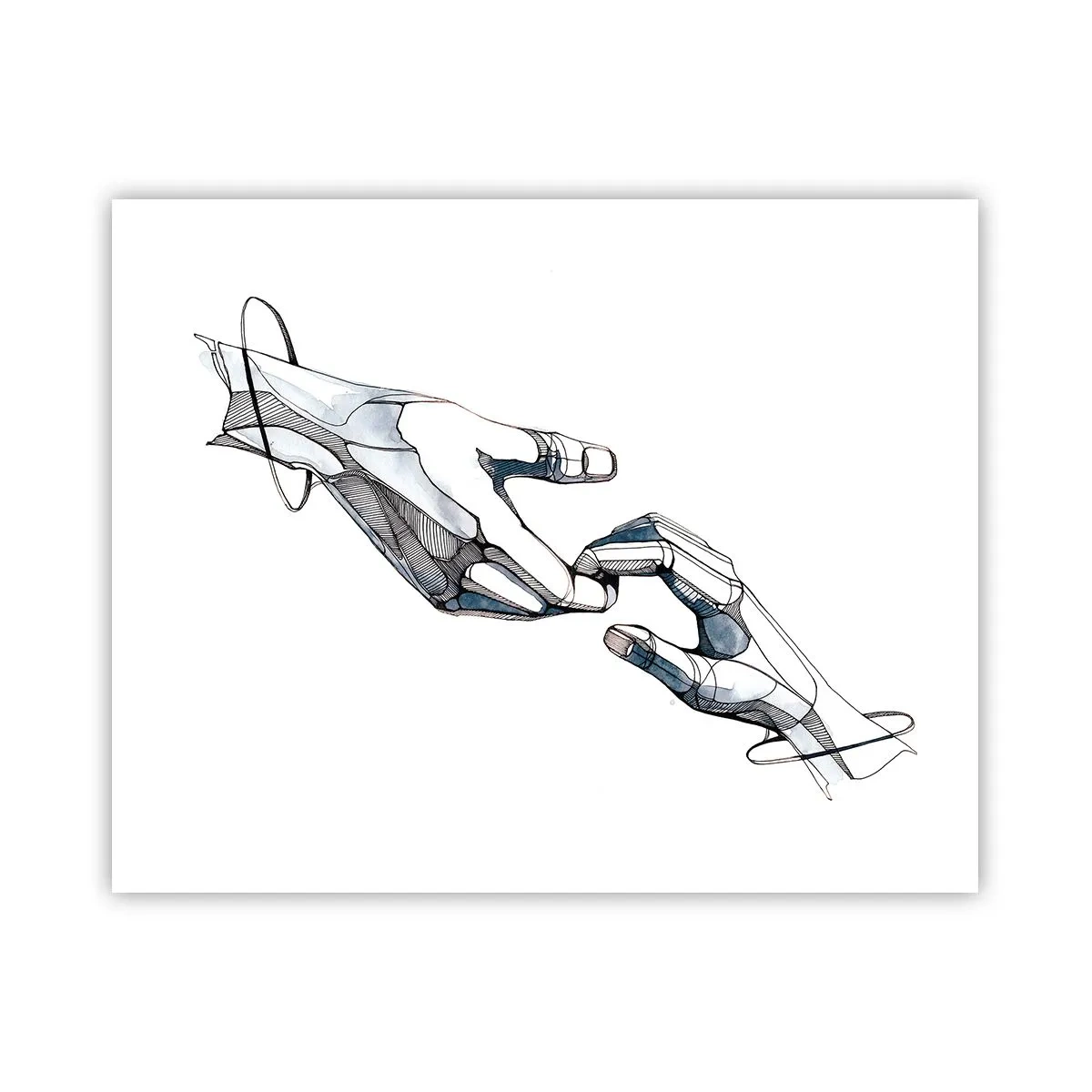 Affisch - God gest - 50x40 cm