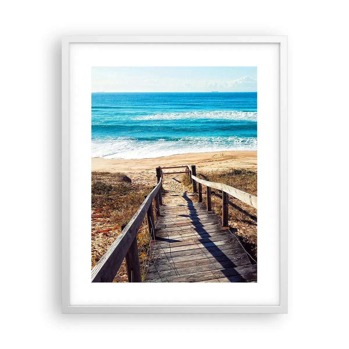 Affisch i vit ram - Spring! - 40x50 cm