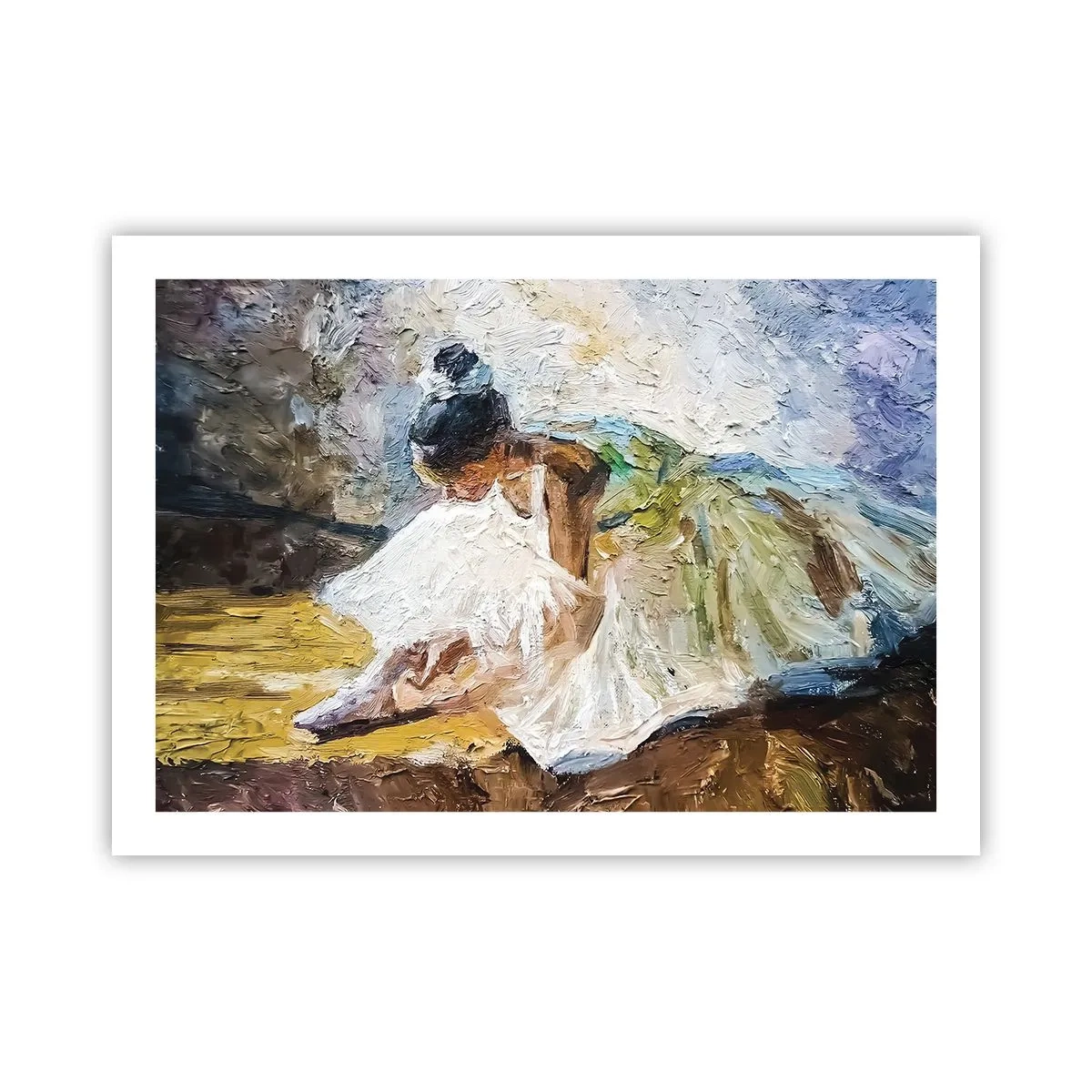 Affisch - Från Degas tavla - 70x50 cm