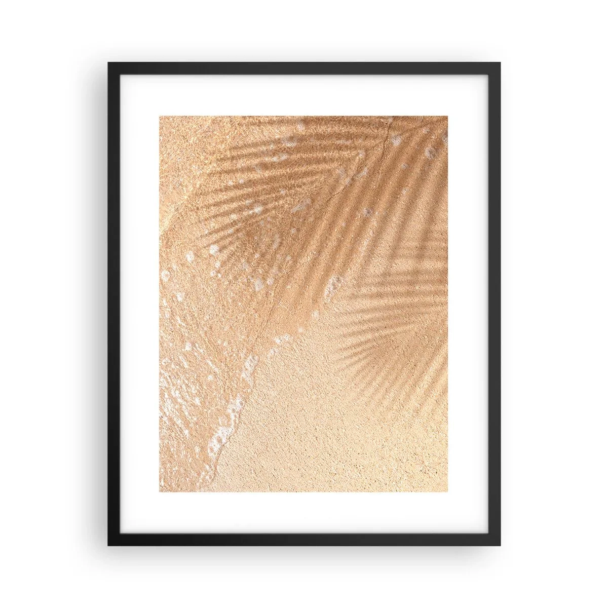 Affisch i svart ram - Heta sommarens skugga - 40x50 cm