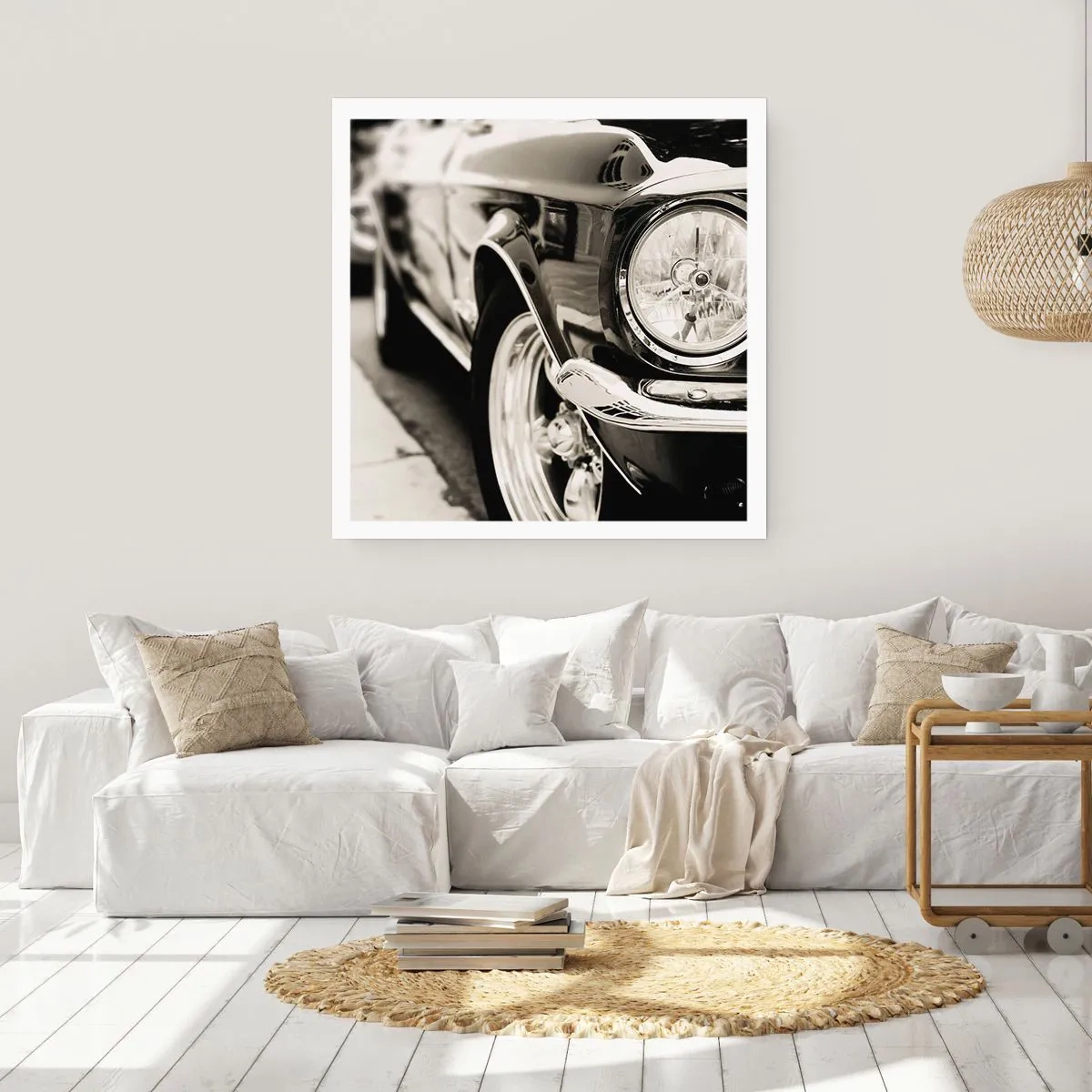 Affisch - Oändlig glans - 60x60 cm