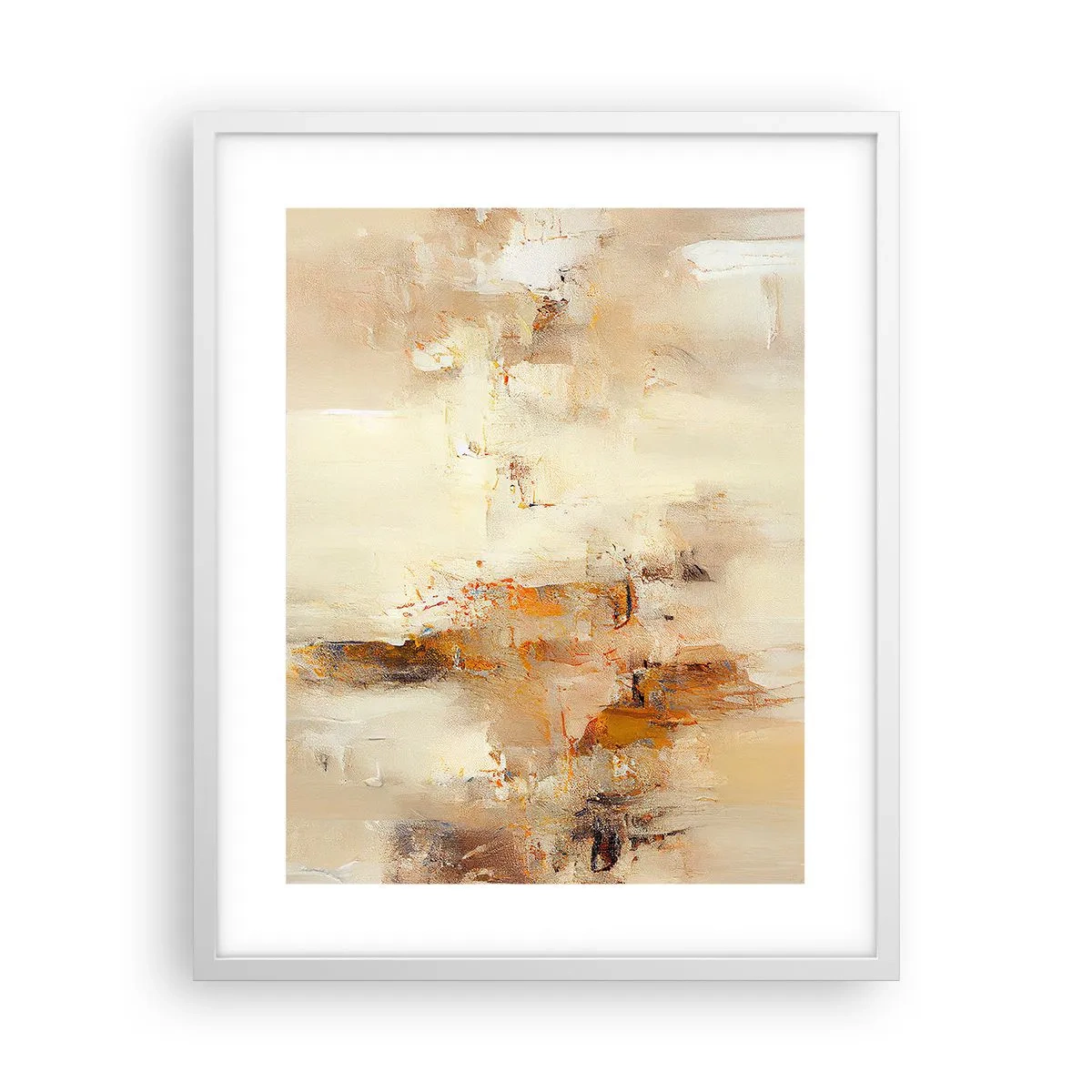 Affisch i vit ram - Bärnstenens själ - 40x50 cm