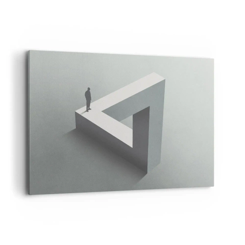 Canvastavla - Bild på duk - Och ändå möjligt - 120x80 cm