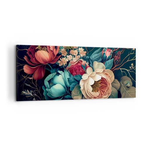 Canvastavla - Bild på duk - Charm från 1800-talet - 100x40 cm