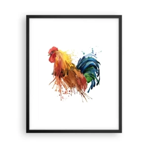 Affisch i svart ram - Kungliga kläder, kunglig stolthet - 40x50 cm