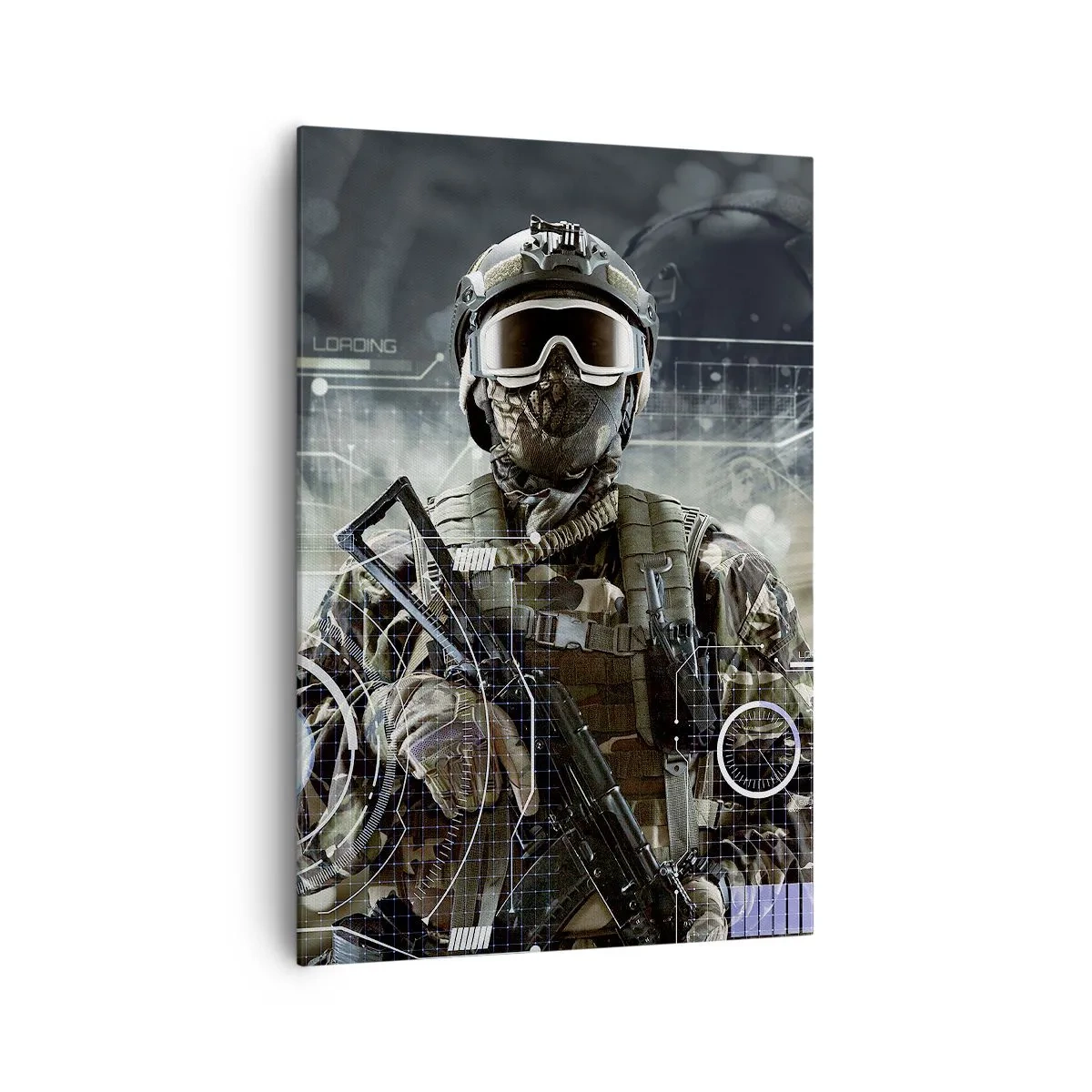 Canvastavla - Bild på duk - Makt - 70x100 cm