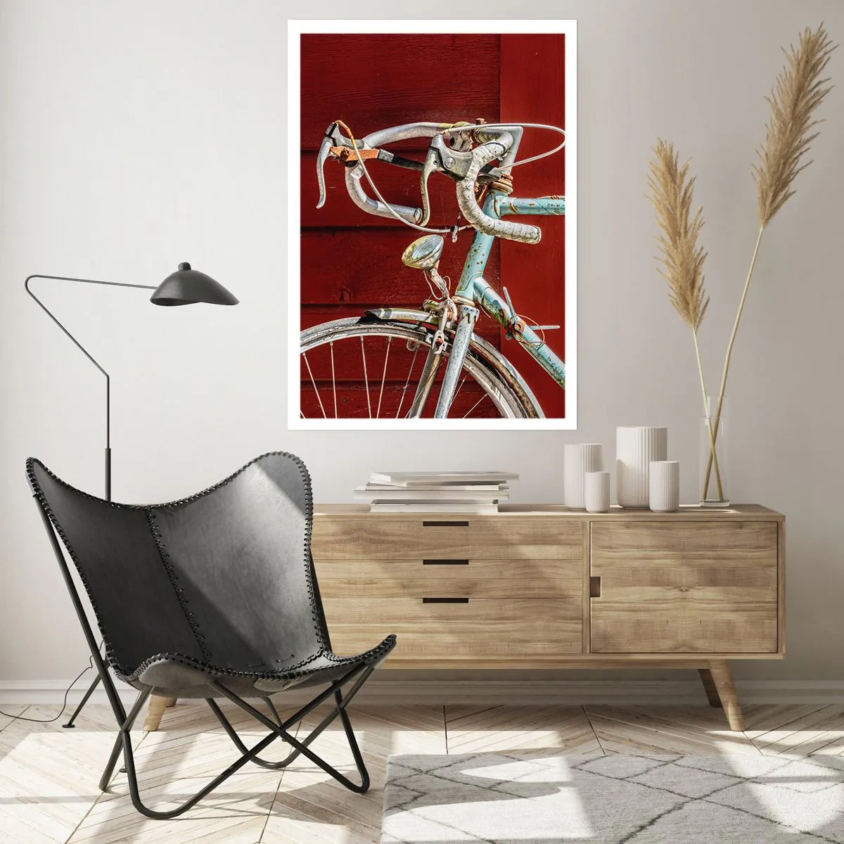 Affisch - Skapad för segrar - 61x91 cm