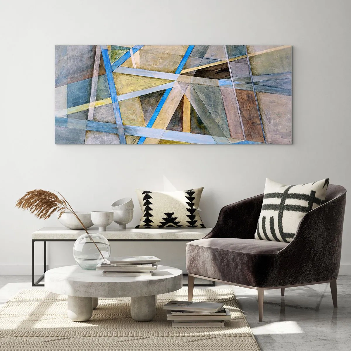 Glastavla - Bild på glas - Rakt fram eller diagonalt? - 100x40 cm