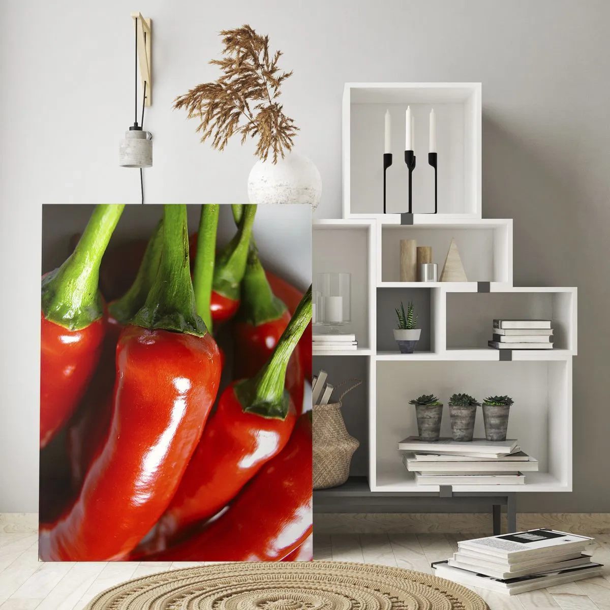 Glastavla - Bild på glas - Saftiga, glänsande, släta - 80x120 cm