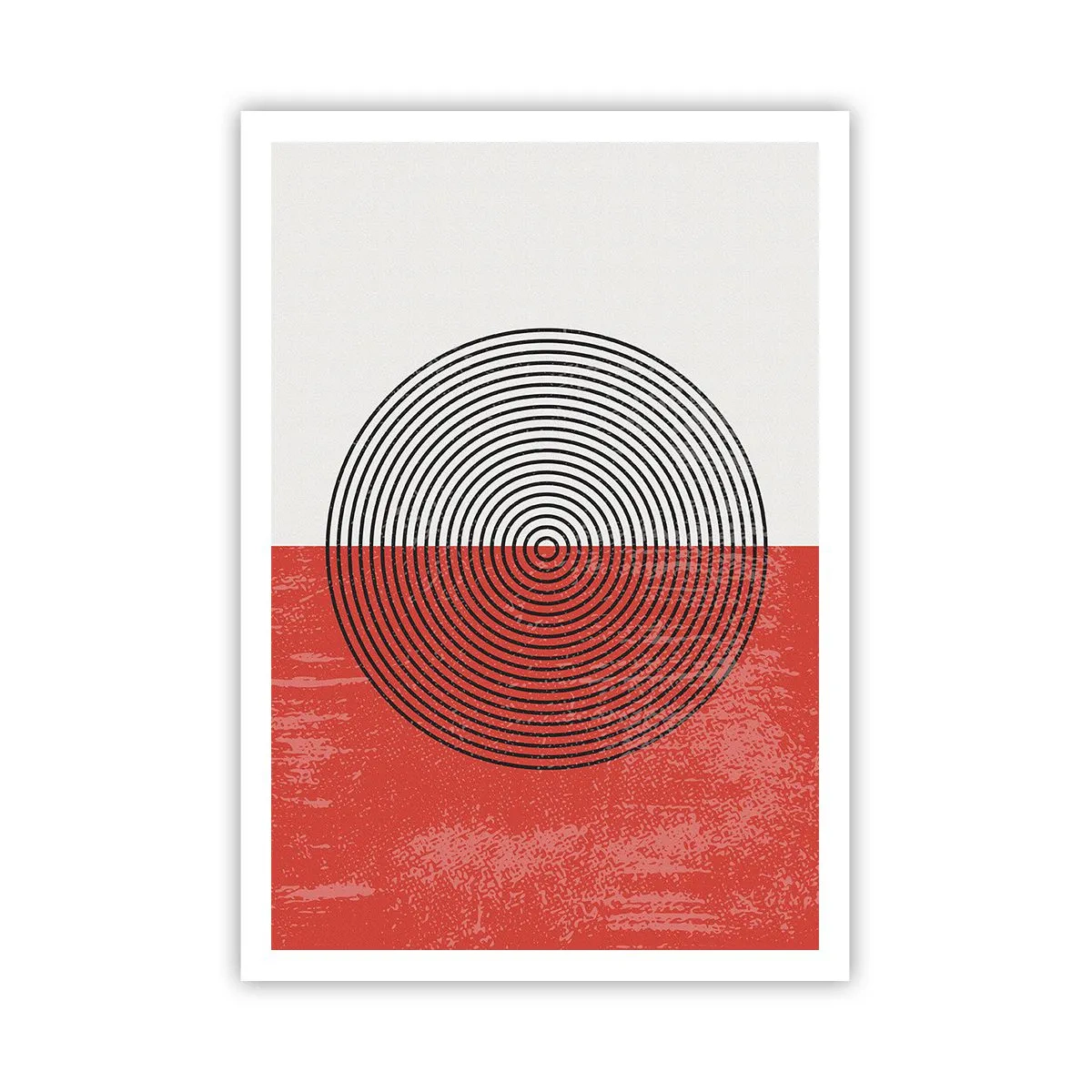 Affisch - Mitt i prick - 70x100 cm