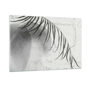 Glastavla - Bild på glas - Den subtila exotismen i naturen - 120x80 cm