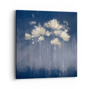 Canvastavla - Bild på duk - Som kronblad i vinden - 40x40 cm