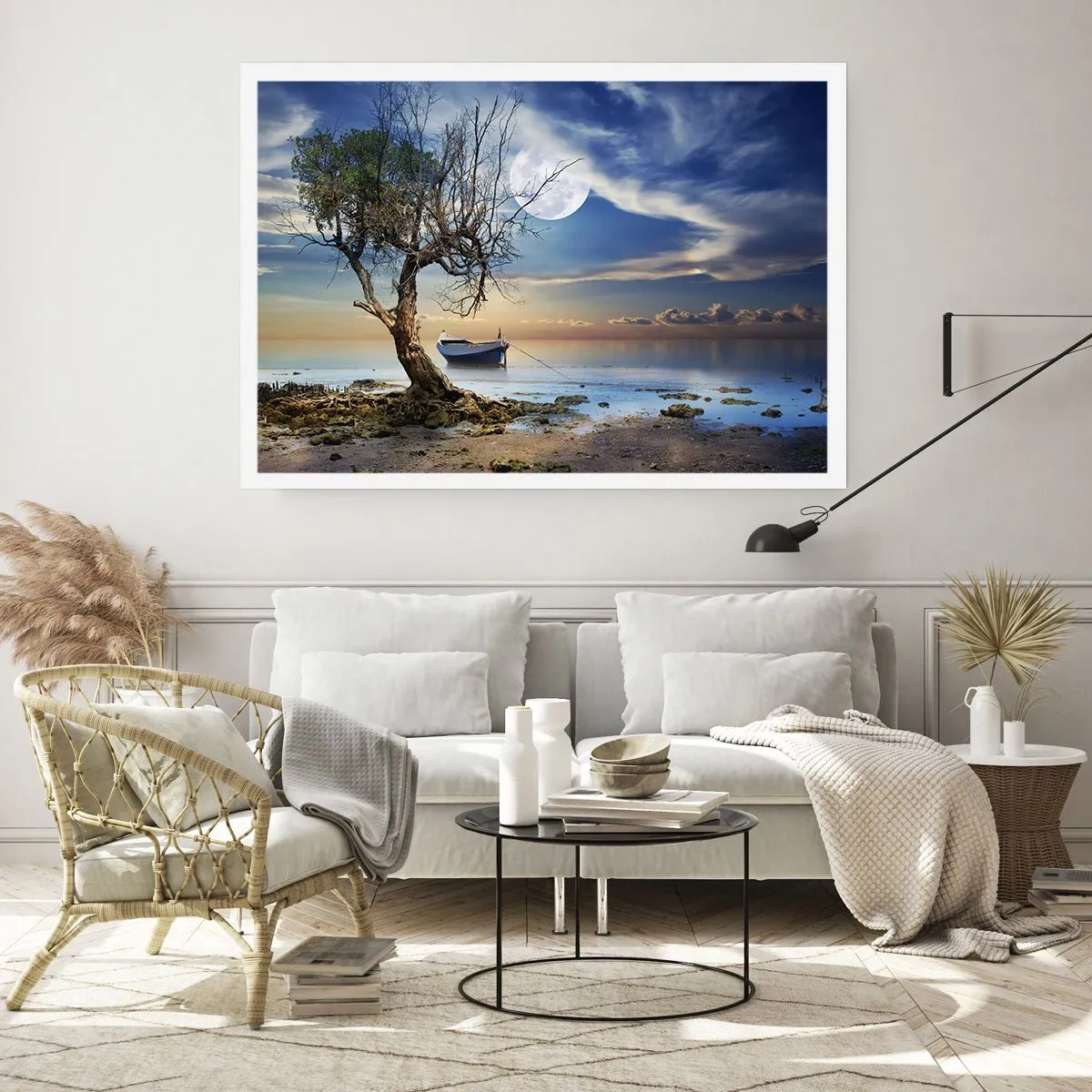 Affisch - Är det slut eller början? - 100x70 cm