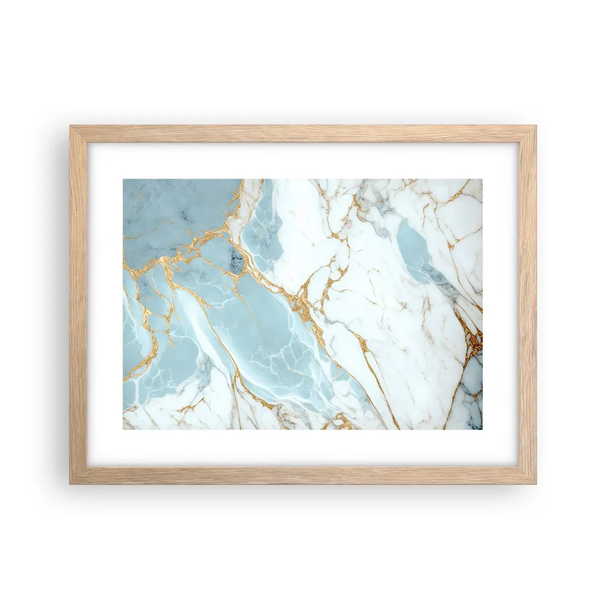 Affisch i ram av ljusek - Stenrikedom - 40x30 cm