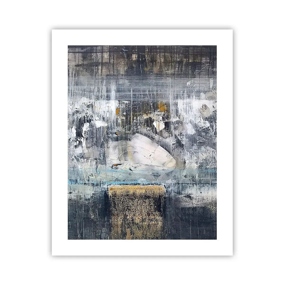 Affisch - På is och klumpar - 40x50 cm