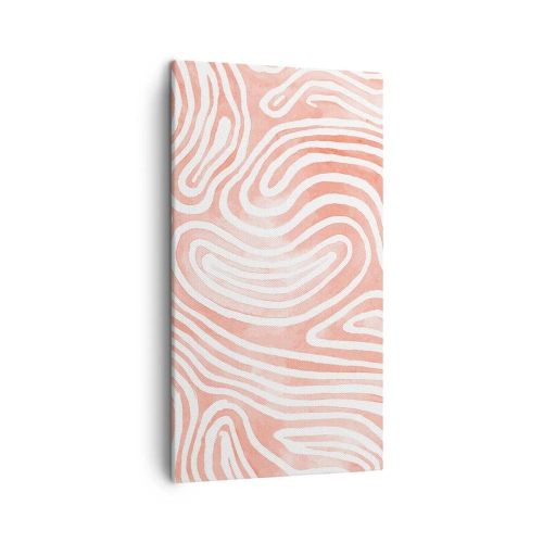 Canvastavla - Bild på duk - I en labyrint av koraller - 45x80 cm