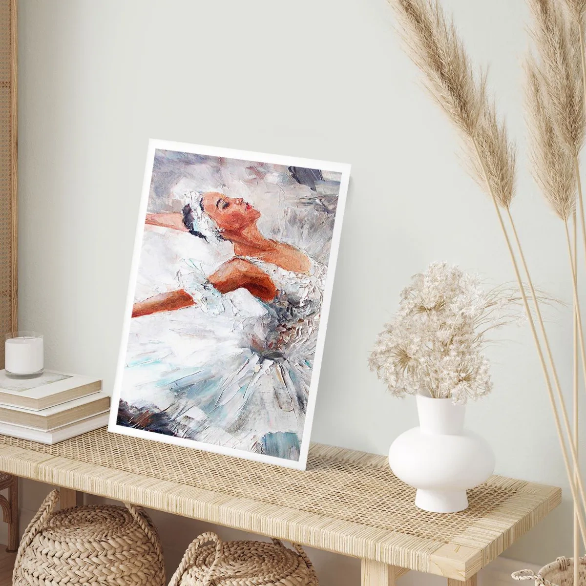 Affisch - Fin och lätt som tyll - 50x70 cm