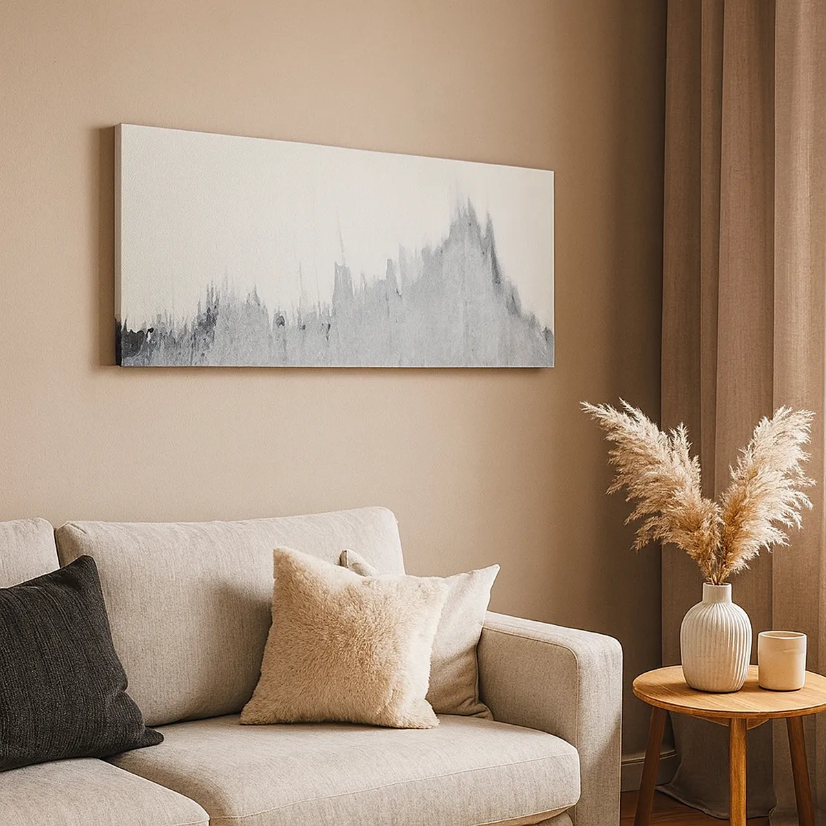 Canvastavla - Bild på duk - Mystisk skiva - 30x30 cm