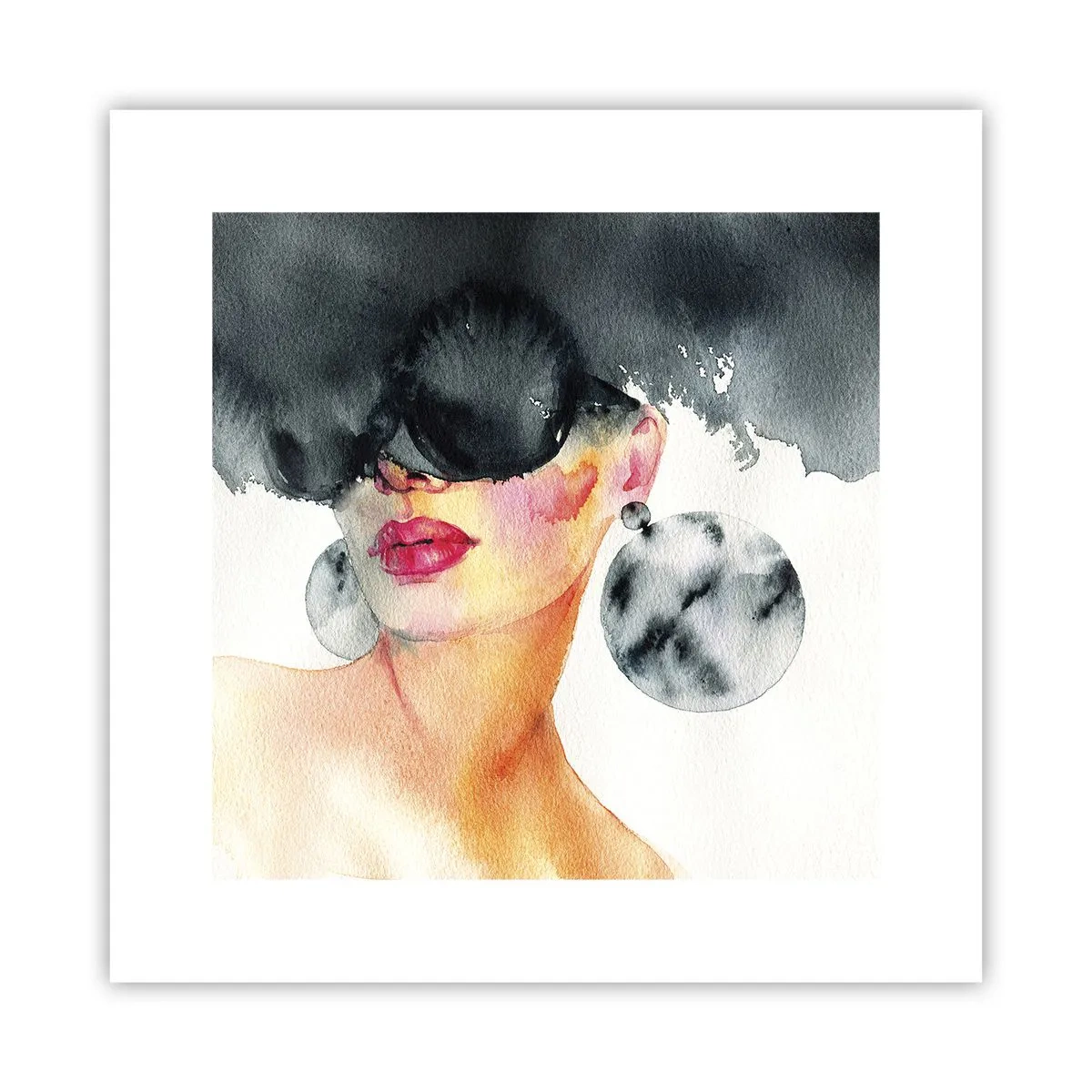 Affisch - Elegansens hemlighet - 30x30 cm