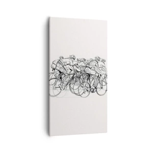 Canvastavla - Bild på duk - Lagarbete - 55x100 cm