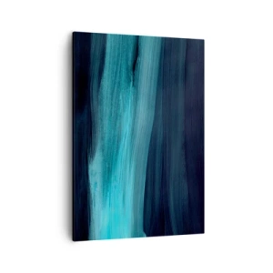 Canvastavla - Bild på duk - Flyt med strömmen - 50x70 cm