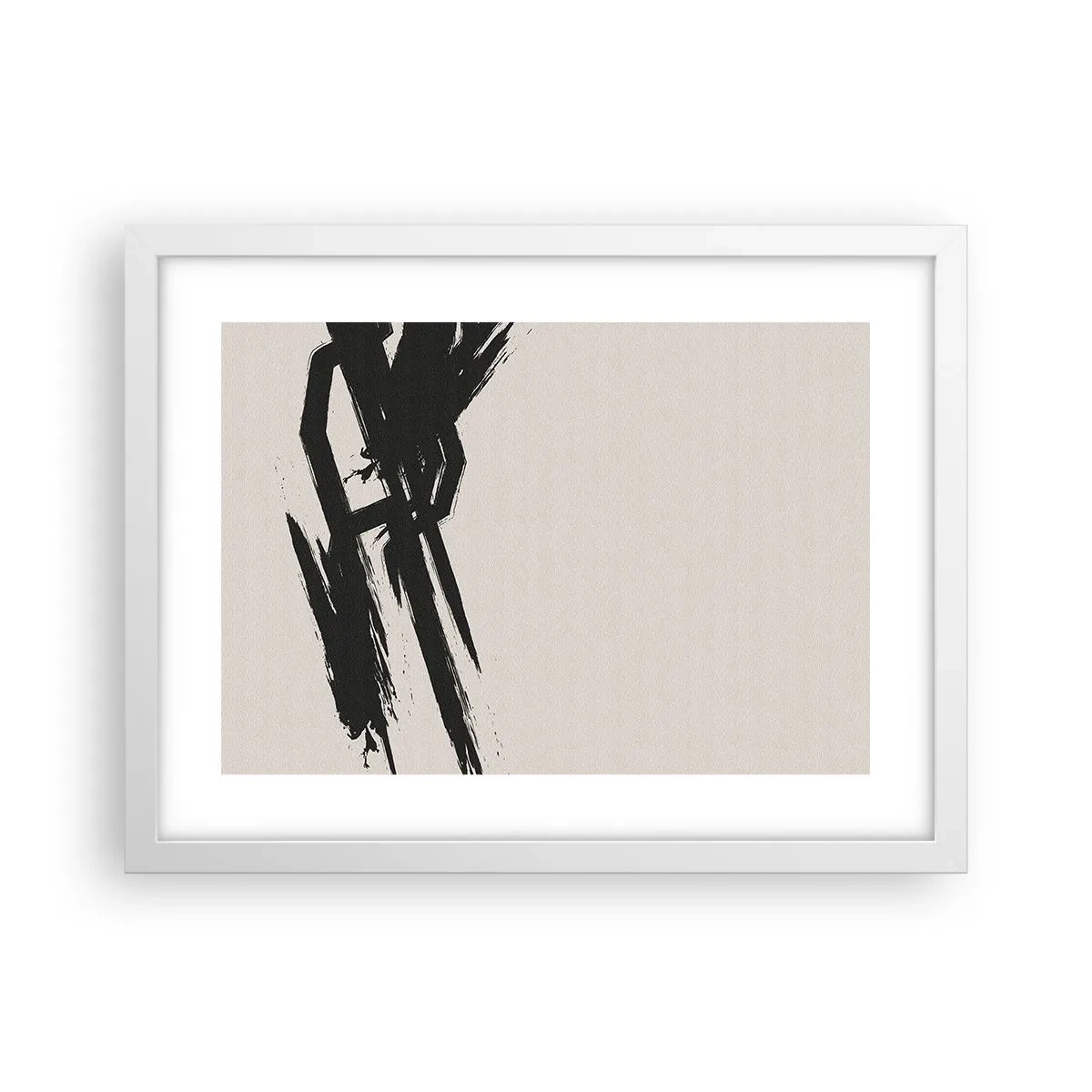 Affisch i vit ram - En ostoppbar rörelse - 40x30 cm