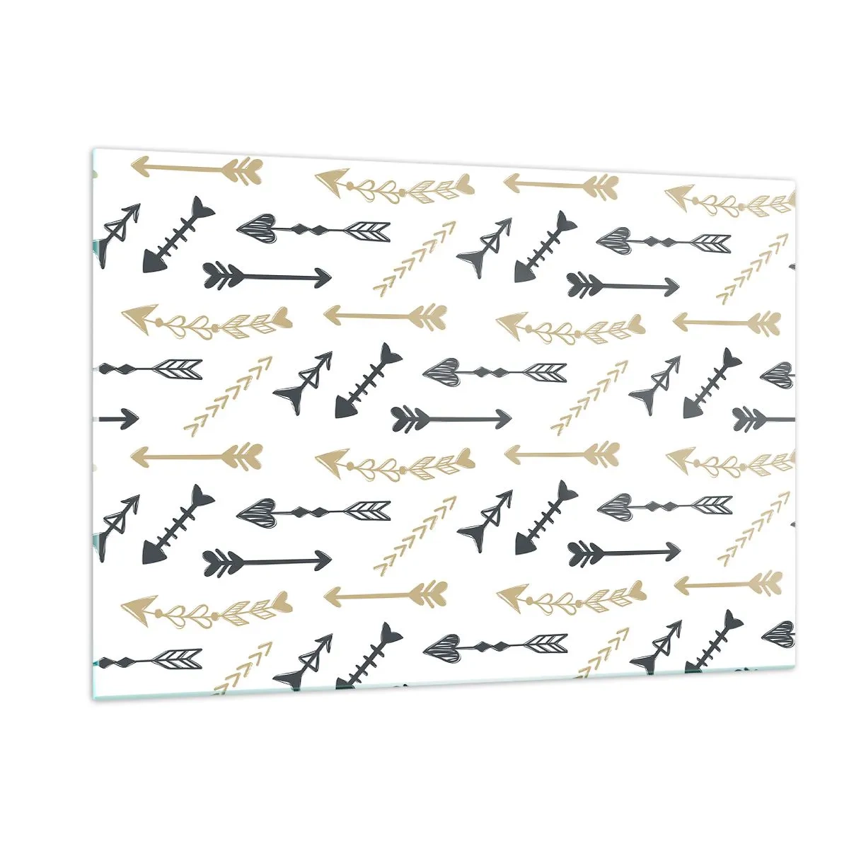 Glastavla - Bild på glas - Pilbågsskyttens sömn - 120x80 cm