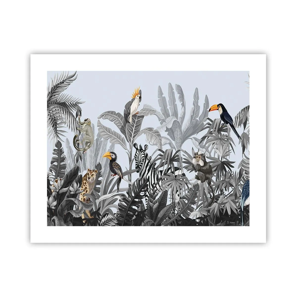 Affisch - Afrikansk saga - 50x40 cm