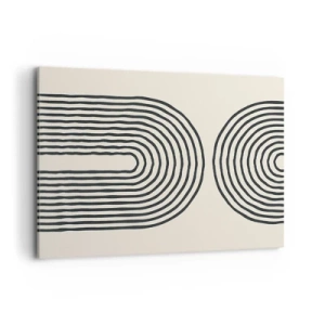 Canvastavla - Bild på duk - Om en stund... - 100x70 cm