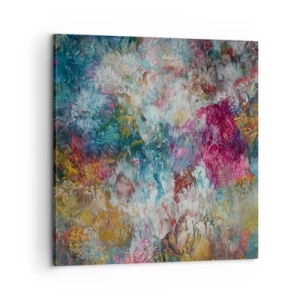 Canvastavla - Bild på duk - I full blom - 60x60 cm