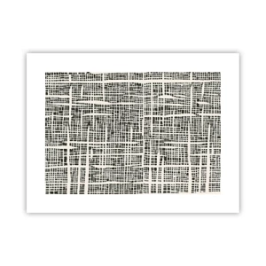 Affisch - Vävd komposition - 40x30 cm