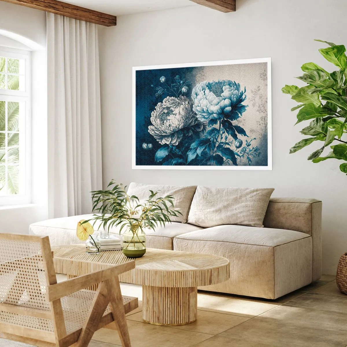 Affisch - Ett väl matchat par - 50x40 cm