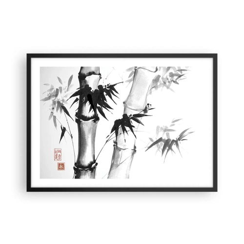 Affisch i svart ram - Inzoomad orient - 70x50 cm