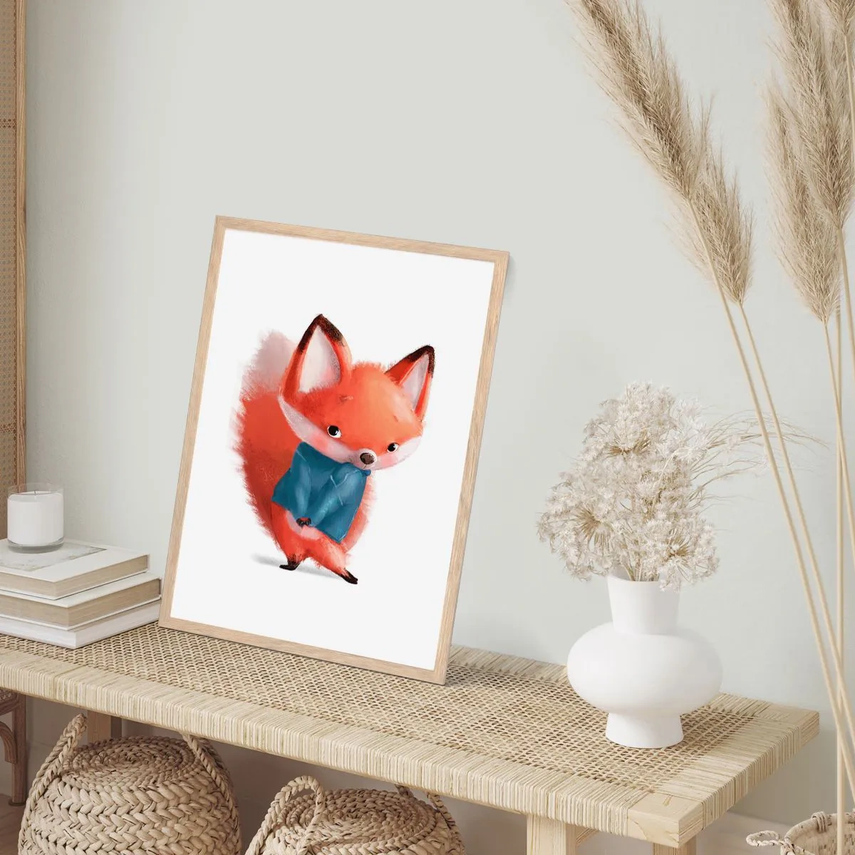 Affisch i ram av ljusek - Ser jag bra ut? - 70x100 cm