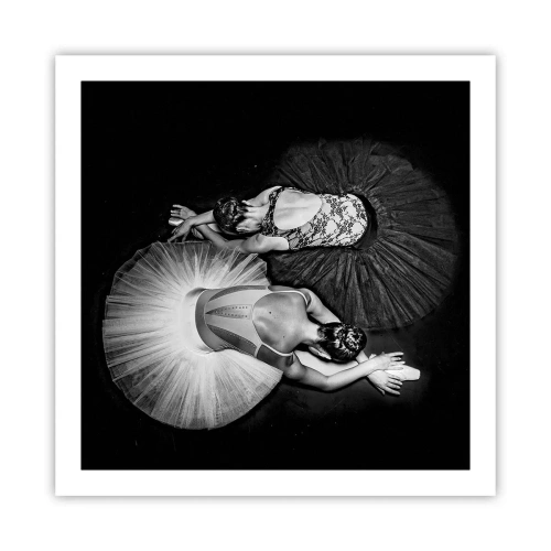 Affisch - Jin och jang – den perfekta balansen - 60x60 cm