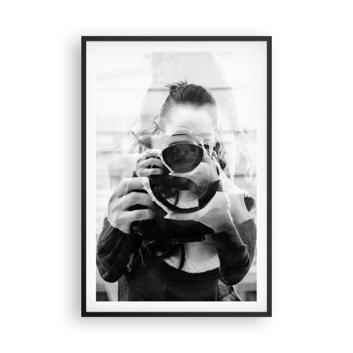 Affisch i svart ram - Skapare och material - 61x91 cm