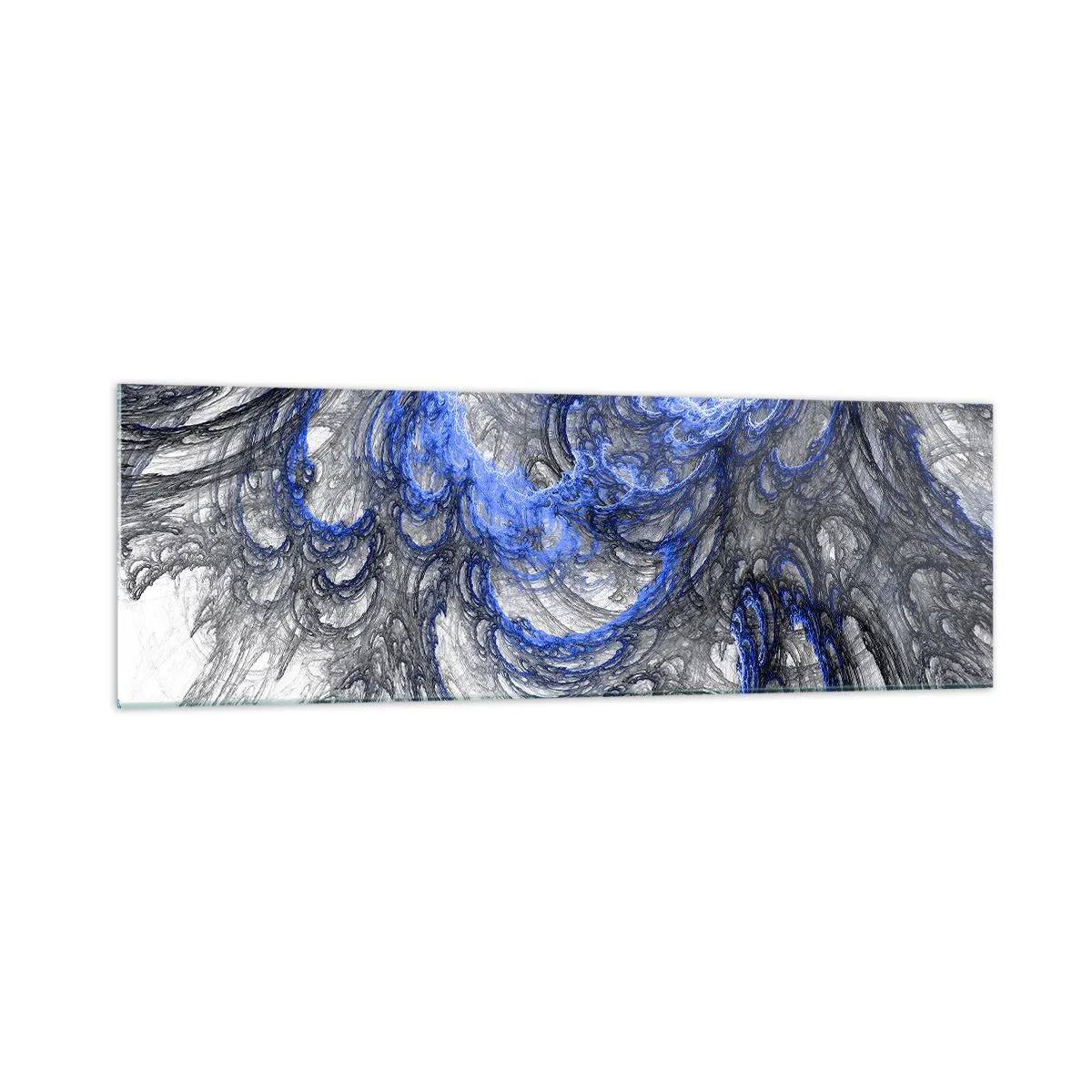 Glastavla - Bild på glas - Vågens födsel - 160x50 cm