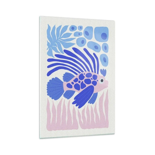 Glastavla - Bild på glas - I sitt rätta miljö - 70x100 cm