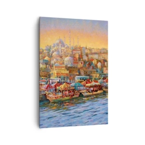 Canvastavla - Bild på duk - Istanbul-berättelse - 70x100 cm