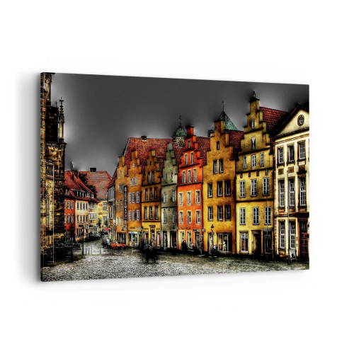 Canvastavla - Bild på duk - Det saknas bar förtrollad droska - 120x80 cm