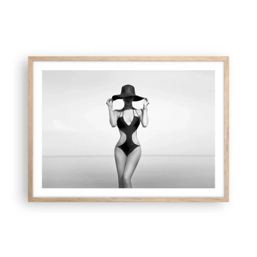 Affisch i ram av ljusek - Mitt förnamn är: Elegans - 70x50 cm