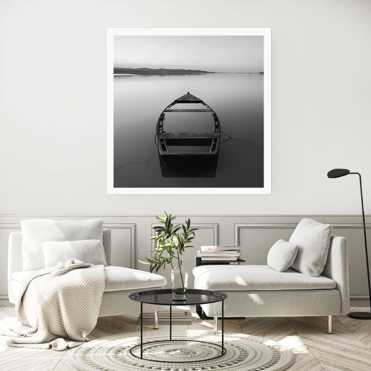 Affisch - Längtan och melankoli - 60x60 cm