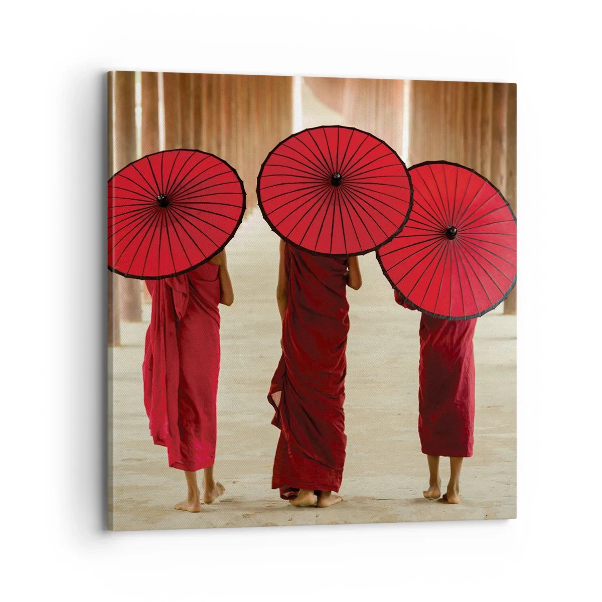 Canvastavla - Bild på duk - På väg mot Rena landet - 70x70 cm